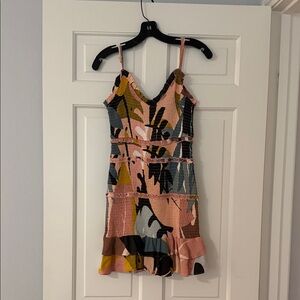 Colorful Strappy Dress